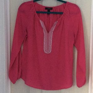 Alfani long sleeve blouse
